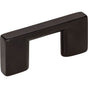 Jeffrey Alexander - 32 mm Center-to-Center Matte Black Square Sutton Cabinet Bar Pull - Matte Black