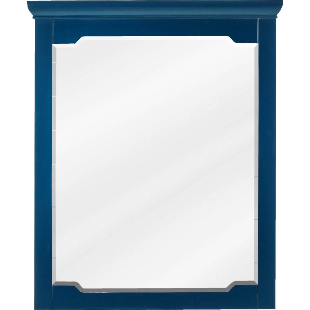 Jeffrey Alexander - 28'' W x 1-1/2'' D x 34'' H Hale Blue Chatham mirror - Hale Blue