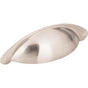 Jeffrey Alexander - 3'' Center-to-Center Satin Nickel Lyon Cabinet Cup Pull - Satin Nickel