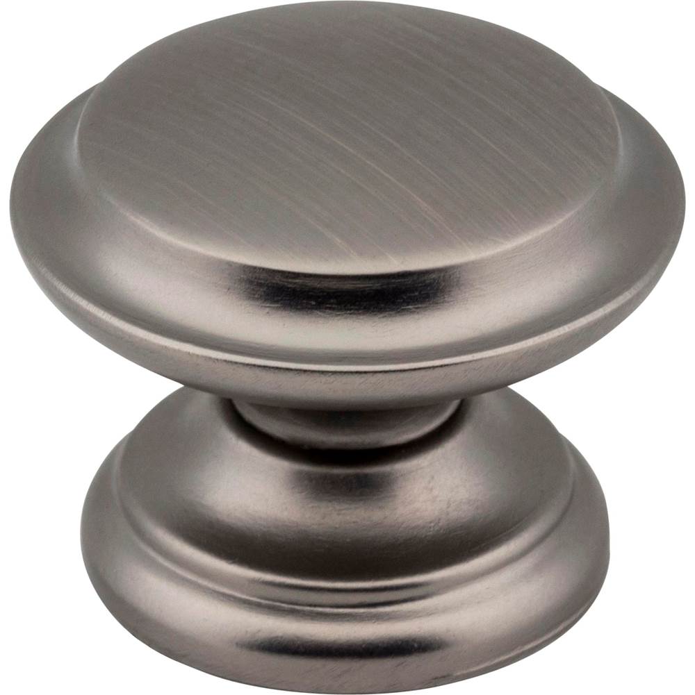 Jeffrey Alexander - 1-3/8'' Diameter Brushed Pewter Cordova Cabinet Knob - Brushed Pewter