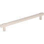 Jeffrey Alexander - 192 mm Center-to-Center Polished Nickel Square Zane Cabinet Pull - Polished Nickel