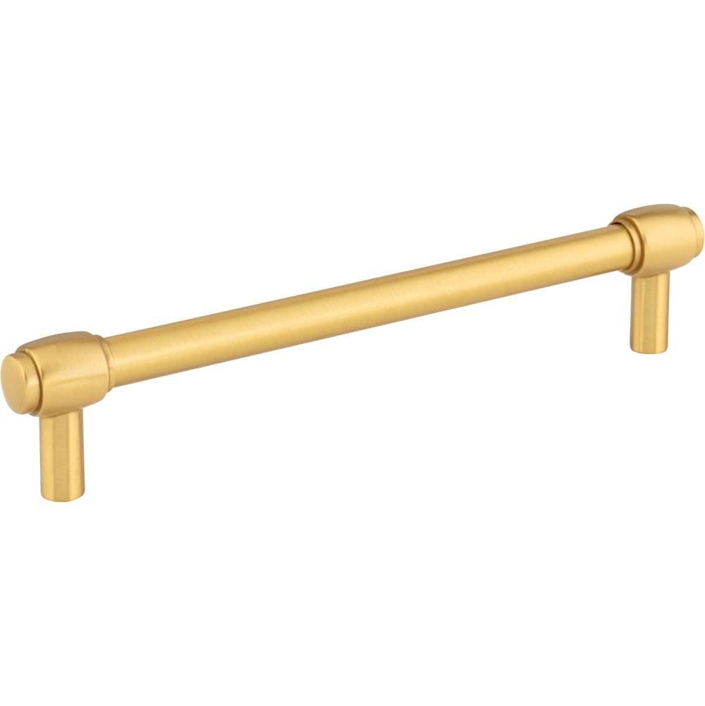 Jeffrey Alexander - 160 mm Center-to-Center Brushed Gold Hayworth Cabinet Bar Pull - Brushed Gold