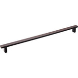 Jeffrey Alexander - 320 mm Center-to-Center Brushed Oil Rubbed Bronze Square Anwick Cabinet Pull - Brushed Oil Rubbed Bronze