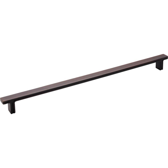 Jeffrey Alexander - 320 mm Center-to-Center Brushed Oil Rubbed Bronze Square Anwick Cabinet Pull - Brushed Oil Rubbed Bronze