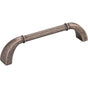 Jeffrey Alexander - 128 mm Center-to-Center Distressed Pewter Cordova Cabinet Pull - Distressed Pewter