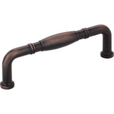 Jeffrey Alexander - 96 mm Center-to-Center Brushed Oil Rubbed Bronze Durham Cabinet Pull - Brushed Oil Rubbed Bronze