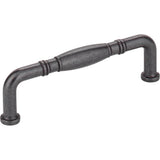 Jeffrey Alexander - 96 mm Center-to-Center Gun Metal Durham Cabinet Pull - Gun Metal