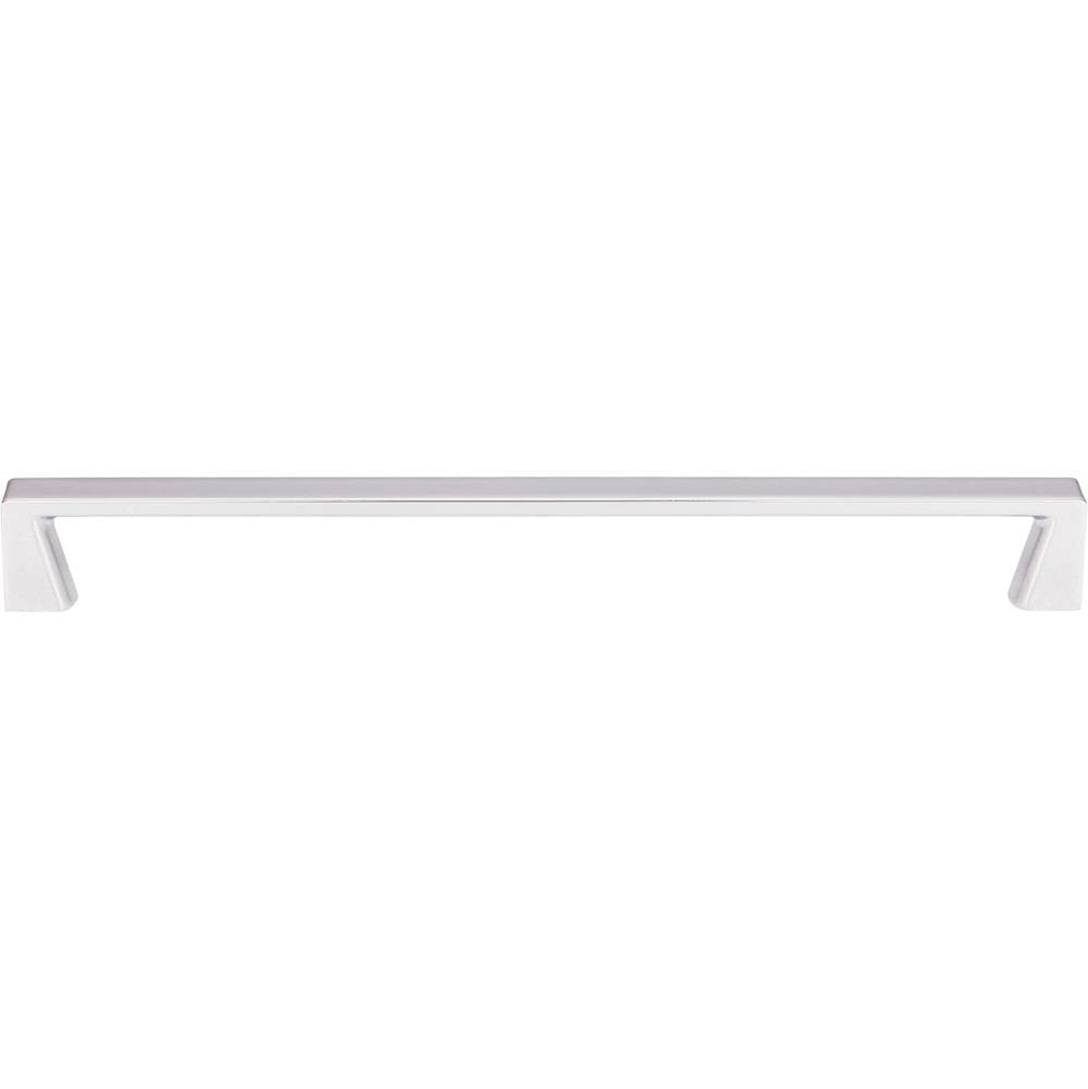 224 mm Center-to-Center Polished Chrome Square Boswell Cabinet Pull