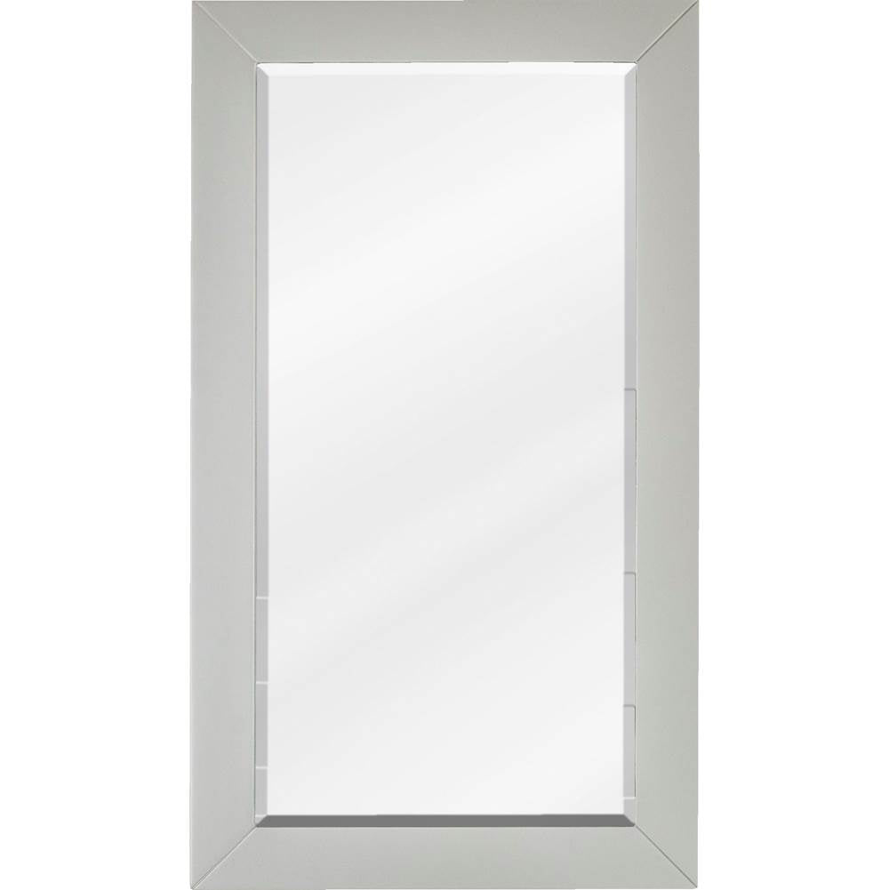 Jeffrey Alexander - 16 W x 1'' D x 28'' H Grey Cade mirror - Grey