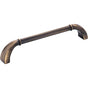 Jeffrey Alexander - 160 mm Center-to-Center Antique Brushed Satin Brass Cordova Cabinet Pull - Antique Brushed Satin Brass