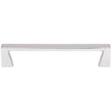 128 mm Center-to-Center Polished Chrome Square Boswell Cabinet Pull