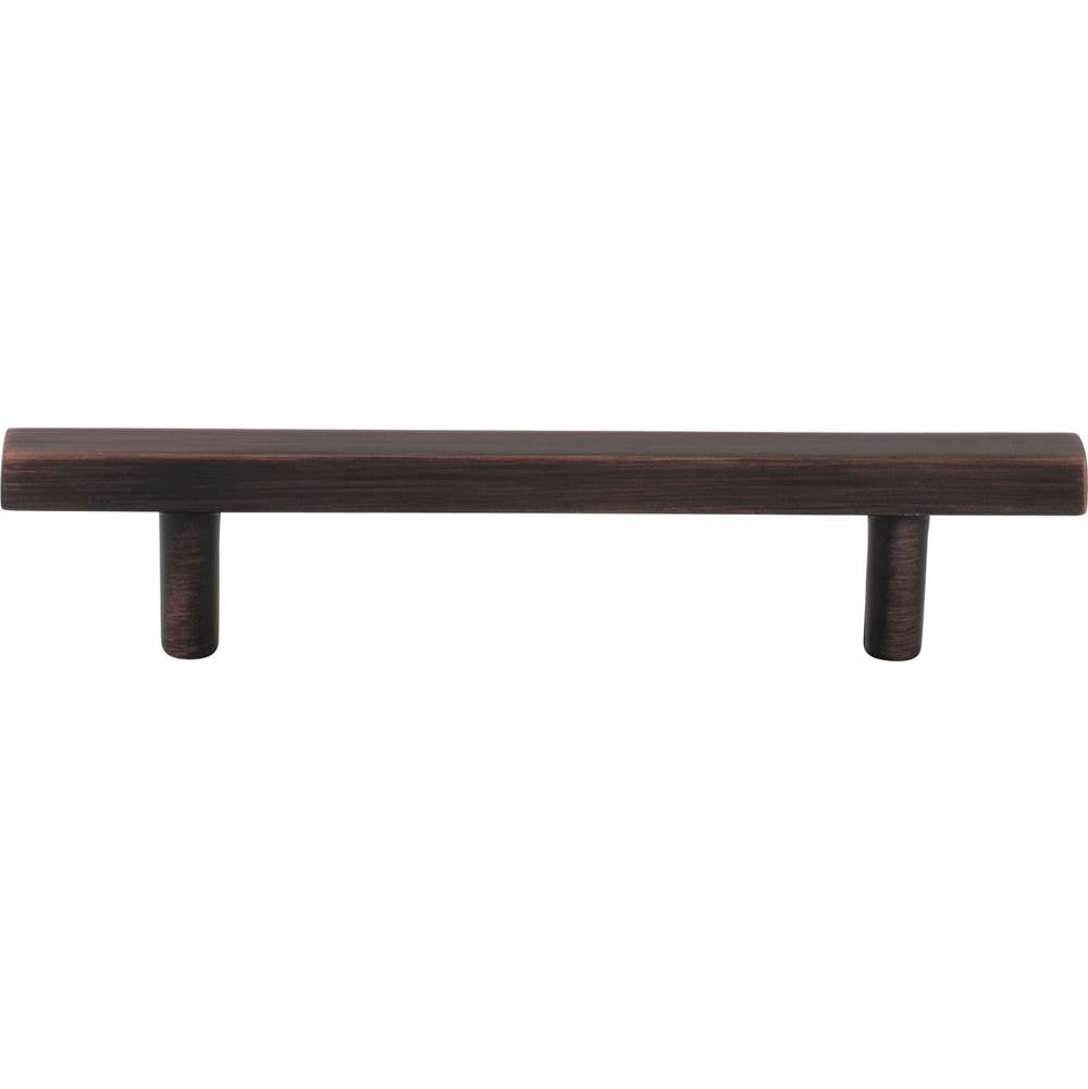 96 mm Center-to-Center Brushed Oil Rubbed Bronze Square Dominique Cabinet Bar Pull