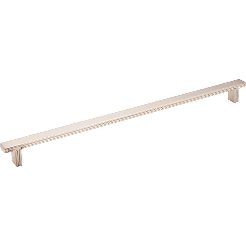 Jeffrey Alexander - 320 mm Center-to-Center Satin Nickel Square Anwick Cabinet Pull - Satin Nickel