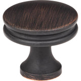 Jeffrey Alexander - 1-1/4'' Diameter Brushed Oil Rubbed Bronze Marie Cabinet Knob - Brushed Oil Rubbed Bronze