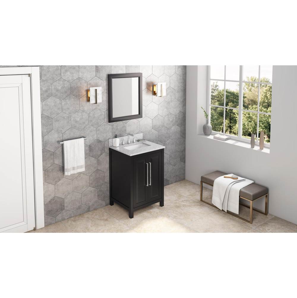 Jeffrey Alexander - 24'' Black Cade Vanity - Black