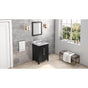 Jeffrey Alexander - 24'' Black Cade Vanity - Black