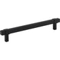 Jeffrey Alexander - 160 mm Center-to-Center Matte Black Square Zane Cabinet Pull - Matte Black