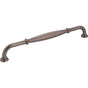 Jeffrey Alexander - 12'' Center-to-Center Brushed Pewter Tiffany Appliance Handle - Brushed Pewter