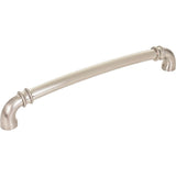 Jeffrey Alexander - 18'' Center-to-Center Satin Nickel Marie Appliance Handle - Satin Nickel