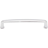 128 mm Center-to-Center Polished Chrome Square Milan 1 Cabinet Pull