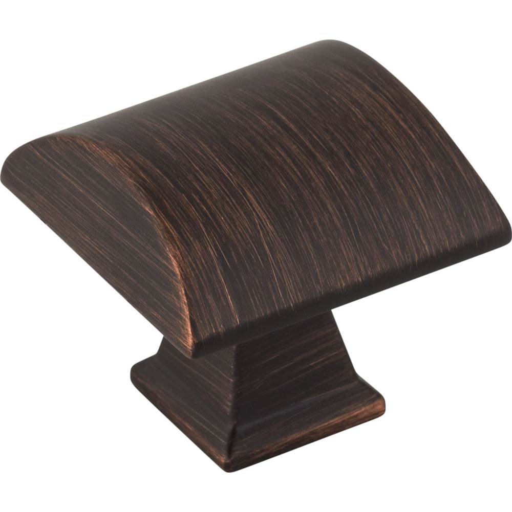 Jeffrey Alexander - 1-1/4'' Overall Length  Brushed Oil Rubbed Bronze Roman Cabinet Knob - Brushed Oil Rubbed Bronze