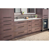 192 mm Center-to-Center Brushed Gold Key West Cabinet Bar Pull