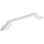 Jeffrey Alexander - 128 mm Center-to-Center Polished Chrome Square Royce Cabinet Pull - Polished Chrome