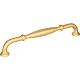 Jeffrey Alexander - 192 mm Center-to-Center Brushed Gold Tiffany Cabinet Pull - Brushed Gold