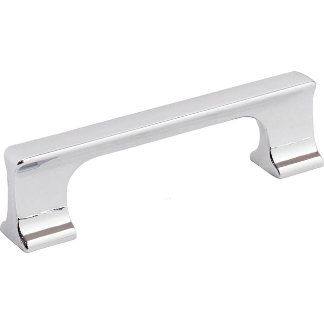 Jeffrey Alexander - 96 mm Center-to-Center Polished Chrome Sullivan Cabinet Pull - Polished Chrome