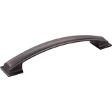 Jeffrey Alexander - 160 mm Center-to-Center Brushed Oil Rubbed Bronze Square Annadale Cabinet Pull - Brushed Oil Rubbed Bronze