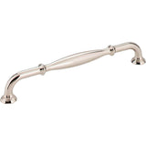 Jeffrey Alexander - 192 mm Center-to-Center Polished Nickel Tiffany Cabinet Pull - Polished Nickel