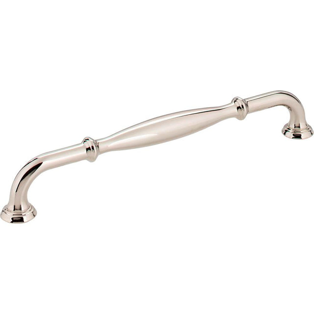 Jeffrey Alexander - 192 mm Center-to-Center Polished Nickel Tiffany Cabinet Pull - Polished Nickel