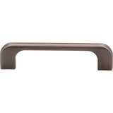 96 mm Center-to-Center Brushed Pewter Alvar Cabinet Pull