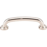 96 mm Center-to-Center Polished Nickel Bremen 1 Cabinet Pull