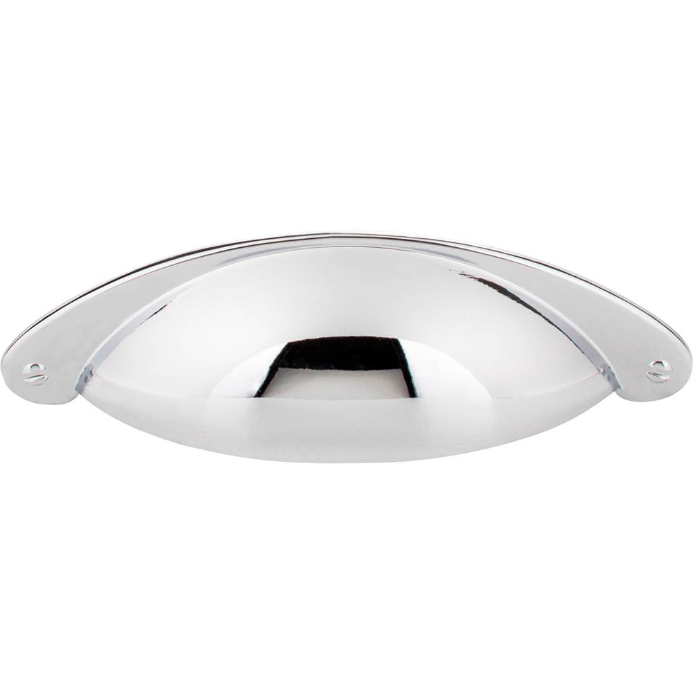 3'' Center-to-Center Polished Chrome Lyon Cabinet Cup Pull