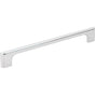 Jeffrey Alexander - 192 mm Center-to-Center Polished Chrome Asymmetrical Leyton Cabinet Pull - Polished Chrome
