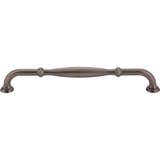 224 mm Center-to-Center Brushed Pewter Tiffany Cabinet Pull