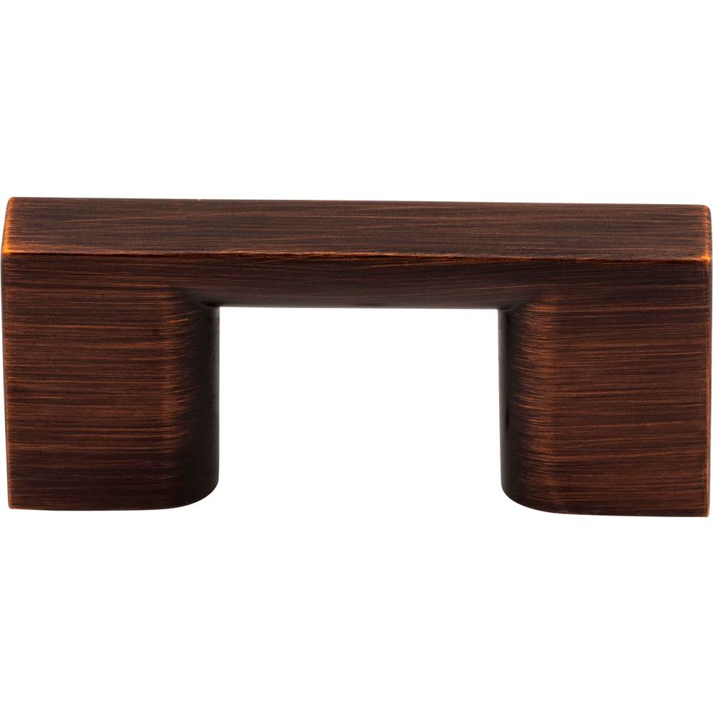 32 mm Center-to-Center Brushed Oil Rubbed Bronze Square Sutton Cabinet Bar Pull