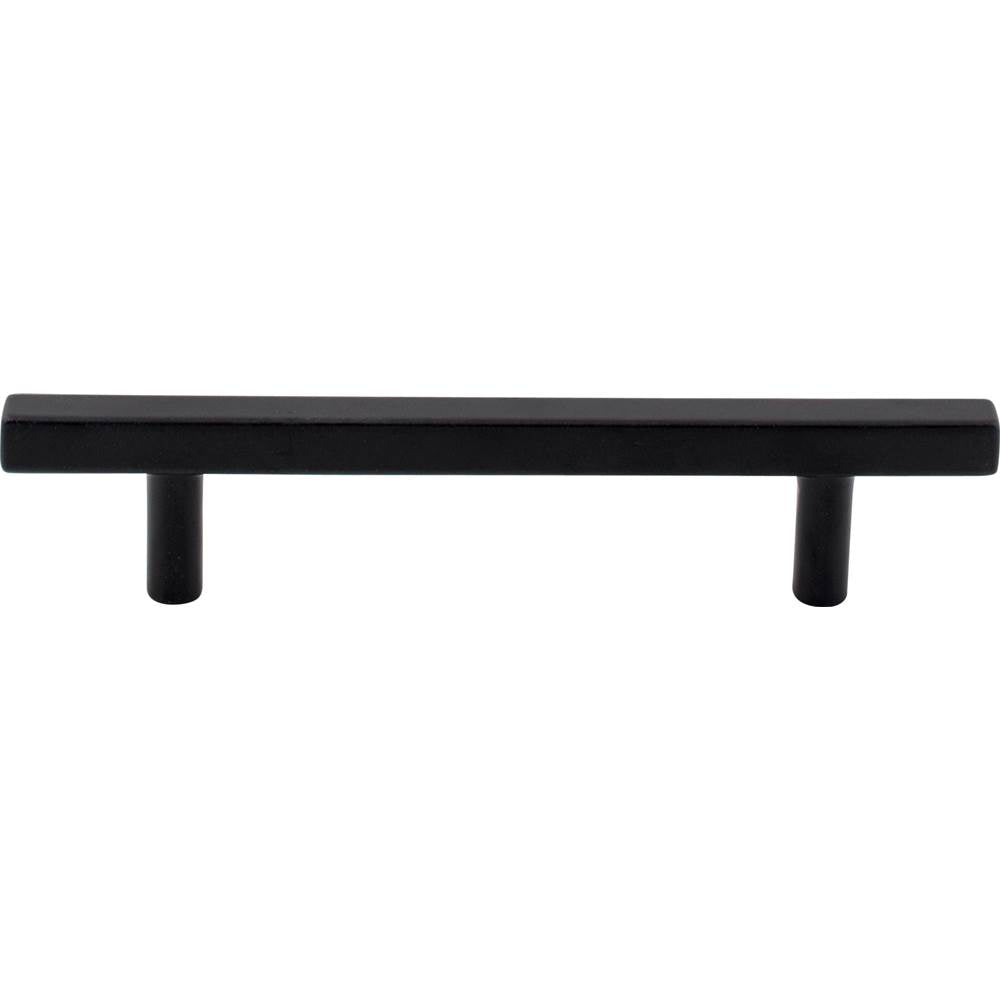 96 mm Center-to-Center Matte Black Square Dominique Cabinet Bar Pull