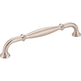 Jeffrey Alexander - 160 mm Center-to-Center Satin Nickel Tiffany Cabinet Pull - Satin Nickel