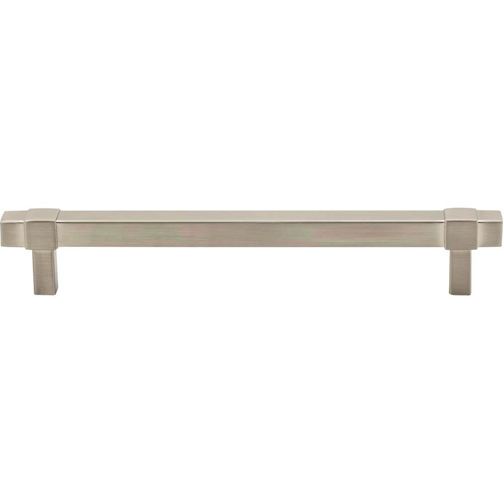 160 mm Center-to-Center Satin Nickel Square Zane Cabinet Pull