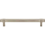 160 mm Center-to-Center Satin Nickel Square Zane Cabinet Pull