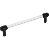 Jeffrey Alexander - 160 mm Center-to-Center Matte Black Carmen Cabinet Bar Pull - Matte Black