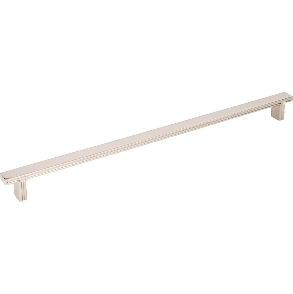 Jeffrey Alexander - 320 mm Center-to-Center Polished Nickel Square Anwick Cabinet Pull - Polished Nickel