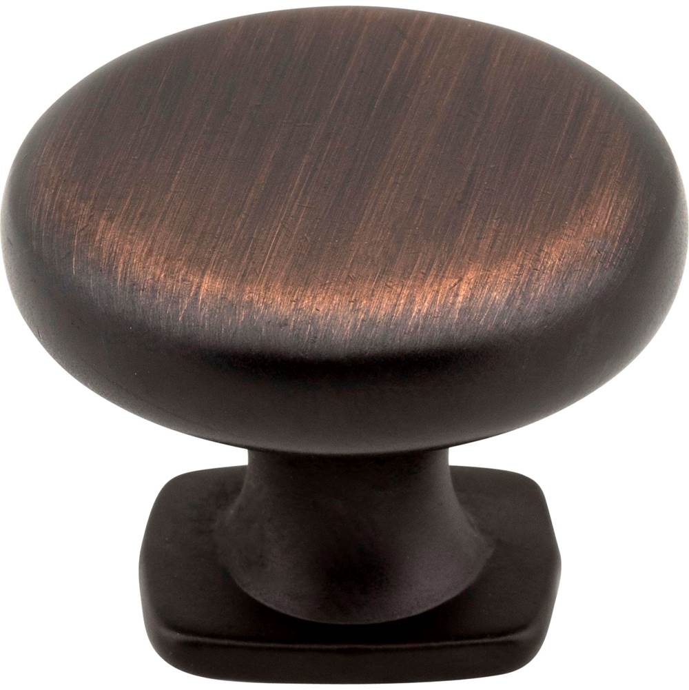 1-3/8'' Diameter Brushed Oil Rubbed Bronze Belcastel 1 Cabinet Knob