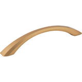 Jeffrey Alexander - 128 mm Center-to-Center Satin Bronze Wheeler Cabinet Pull - Satin Bronze
