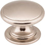 Jeffrey Alexander - 1-1/4'' Diameter Satin Nickel Durham Cabinet Knob - Satin Nickel