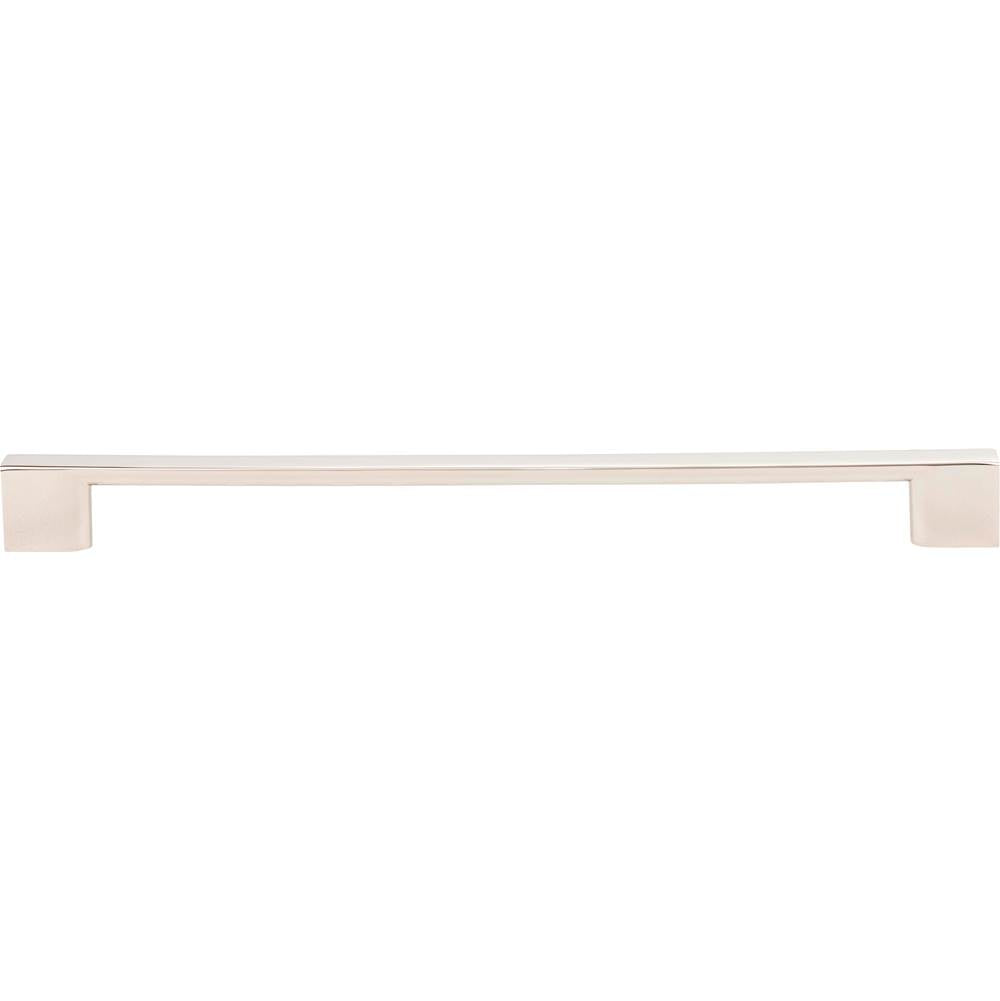 256 mm Center-to-Center Polished Nickel Square Sutton Cabinet Bar Pull
