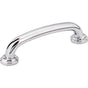 Jeffrey Alexander - 96 mm Center-to-Center Polished Chrome Bremen 1 Cabinet Pull - Polished Chrome