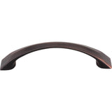 96 mm Center-to-Center Brushed Oil Rubbed Bronze Pyramid Cairo Cabinet Pull